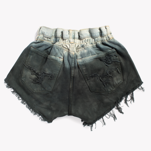 Boho Catwalk Ombre Vintage Shorts