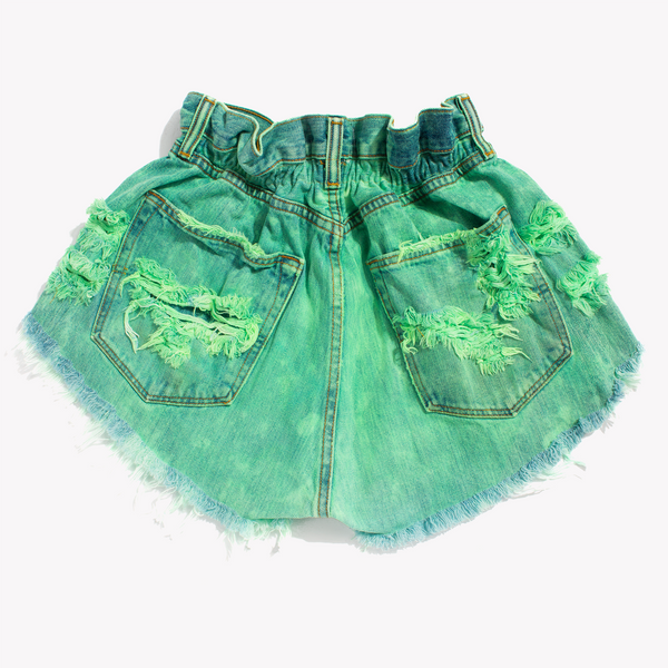 Boho Ivie Clouds High Rise Shorts